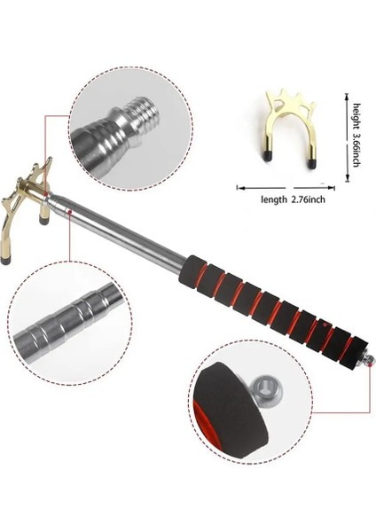 Gümüş Tarzı Metal Bakır Kaplama Sopa Dayanıklı Kaymaz Bilardo Snooker Havuzu Geri Çekilebilir Bilardo Istaka Köprüsü Bilardo Masası Istaka Aksesuarı (Yurt Dışından) indirimleri