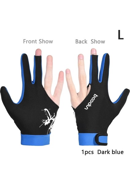 1 Adet L Tarzı 1 Adet Bilardo Üç Parmak Eldiven Snooker Eldiven Özel Yüksek Dereceli Parmaksız Bilardo Eldivenleri Yüksek Li Spor Ekipmanları (Yurt Dışından)