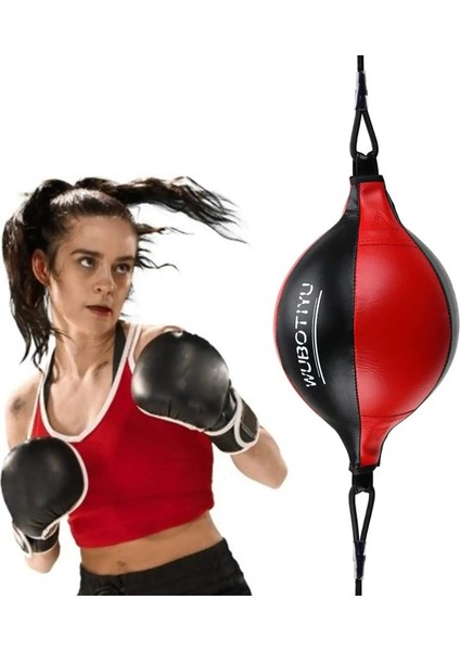 Siyah Kırmızı Stil Boks Topu Pu Armut Boks Torbası Refleks Hız Topları Muay Thai Punch Boxe Mma Fitness Spor Ekipmanları Eğitim Yetişkinler Şişme (Yurt Dışından) fiyatları