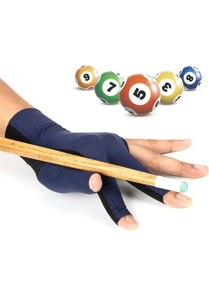 No.7 Tarzı 1 Adet Bilardo Üç Parmak Eldiven Likra Kaymaz Snooker Bilardo Cue Eldiven Havuzu Unisex Için Sol El Yüksek Esneklik (Yurt Dışından) modelleri