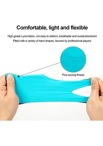 No.7 Tarzı 1 Adet Bilardo Üç Parmak Eldiven Likra Kaymaz Snooker Bilardo Cue Eldiven Havuzu Unisex Için Sol El Yüksek Esneklik (Yurt Dışından) fırsatları