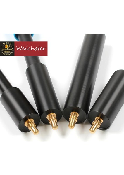 Mini Popo 8cm Tarzı Weichster Snooker Pool Cue Uzun Teleskopik Uzantılar Mini Butts 4 Model Bir Set (Yurt Dışından) fırsatları