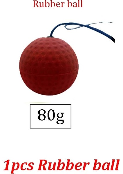 1 80G Lastik Top Stili Boks Refleks Hız Yumruk Topu Sanda Boksör Yükseltme Reaksiyon Kuvveti El Göz Eğitim Seti Stres Spor Salonu Boks Muay Thai Egzersiz Zxh (Yurt Dışından)