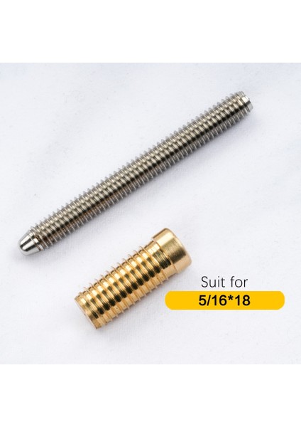 5 16-18 Tarzı Pool Cue Joint Mezz Wavy Uni Loc **11 Joint Bilardo Isteka Sopası Joint Paslanmaz Çelik Bilardo Aksesuarları (Yurt Dışından)