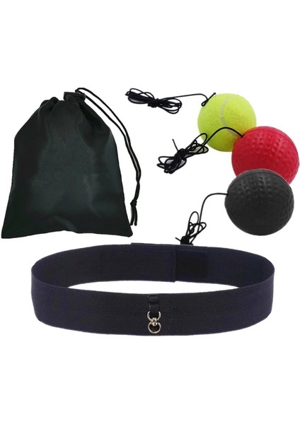 Beyaz Stil Boks Refleks Top Seti Boks Aleti Delme Topu Çocuklar ve Yetişkinler Için Refleks Odak ve El-Göz Koordinasyon Eğitimi Için Harika (Yurt Dışından) fiyatları