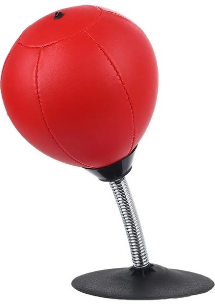 Saf Kırmızı Stil Masa Boks Topu Küçük Eğlenceli Mini Pu Ev Stres Azaltma Ofis Boks Topu Eğlence Spor Mini Boks Topu (Yurt Dışından) indirimleri