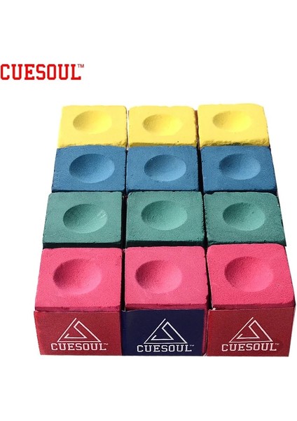 Yeşil 3 Adet Tarzı Cuesoul Ooker Bilardo Tebeşir Havuz Cue Tebeşir Yağı Kuru Bilardo Kaymaz Tebeşir (Yurt Dışından) modelleri