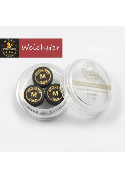 WCT11MM-ORTA Stil Weichster Lamine Deri Snooker Pool Cue Toft Orta Sert (Yurt Dışından)