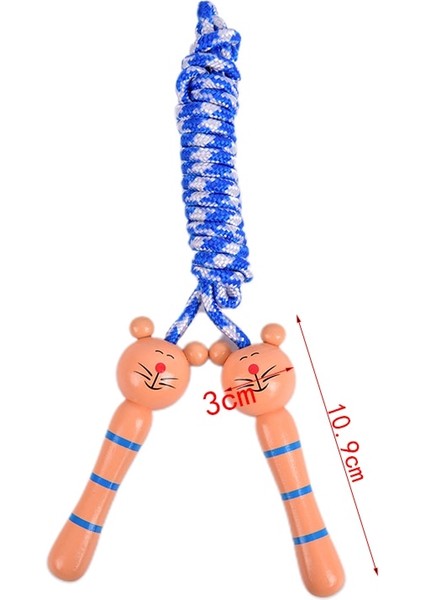 Kırmızı Stil 5 Stil Çocuklar Atlama Ipleri Ahşap Saplı Spor Vücut Geliştirme Fitness Güzel Karikatür Ip Atlama Ipleri Ahşap Saplı Renk Rastgele (Yurt Dışından)
