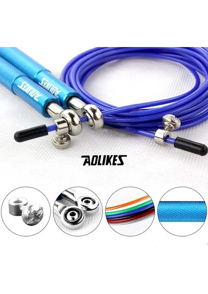 Gül Kırmızısı 2 Stili Fitness Hız Atlama Ipi Crossfit Ip Atlama Ipleri Pro Bilyalı Rulmanlar Kaymaz Kolları Spor Ağırlıklı Eğitim Profesyonel (Yurt Dışından) fırsatları