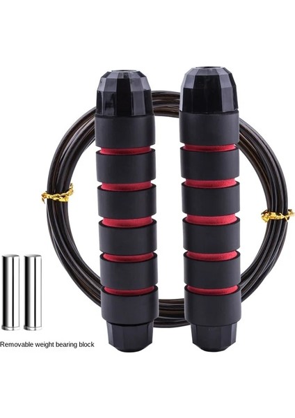 Bk-Ağırlıksız Stil Atlama Ipi Profesyonel Ip Spor Çelik Tel Yük ile Ip Atlama Ağır Egzersiz Spor Salonu Fitness Ev Egzersiz Ince Vücut (Yurt Dışından) modelleri