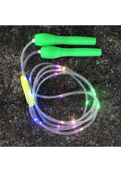 LED Işık Yukarı Atlama Ipleri LED Atlama Rastgele Renk Çocuk Çocuk Tek Aydınlık Vücut Egzersiz Fitness Fitness Aracı (Yurt Dışından) modelleri