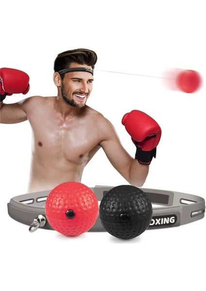 Açık Yeşil Tarzı Mma Boks Refleks Topu Muay Thai Spor Salonu Sanda Boksör El Göz Eğitimi Spor Simülatörü Egzersiz Kitapları Ekipman Hız Yumruk Reaksiyonu (Yurt Dışından)