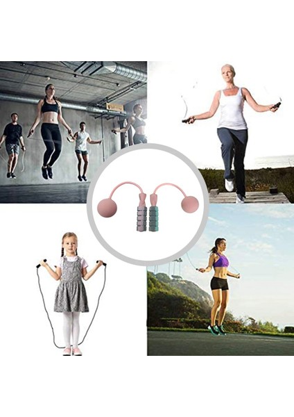 Yeşil Stil Akülü Atlama Ipi Yetişkin Fitness Wireleldren Spor Ip Atlama Ipleri Taşınabilir Açık Hava Fitness Ekipmanları (Yurt Dışından) modelleri