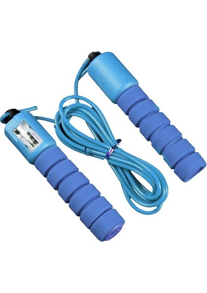 Sayaç Stili ile Mavi Sayma Atlama Ipi Atlama Teli Egzersiz Ekipmanları Elektronik Sayaçlı Profesyonel Atlama Ipi 2.9m Ayarlanabilir Hızlı Hız (Yurt Dışından)