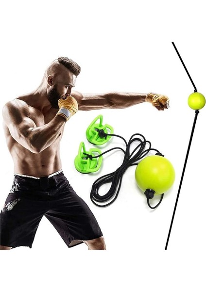 Sarı Stil Boks Hızlı Delgeç Refleks Topu Muay Thai Için Boks Hız Topu Spor Profesyonel Fitness Ekipmanları Için Mma Fitness Eğitimi (Yurt Dışından)