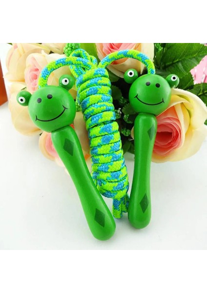 Sarı Stil Ahşap Saplı 6.6ft Ip Atlama Ipi Çocuklar Örgülü Dolaşmayan Kablo Eğlence ve Fitness Için Ip Atlama Ipi Çocuklar (Yurt Dışından) fiyatları