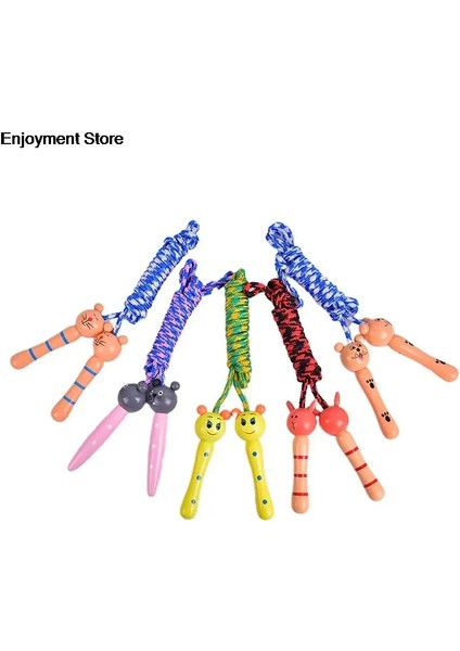 E Stili Julyhot Çocuklar Atlama Ipleri Ahşap Saplı Spor Vücut Geliştirme Fitness Güzel Karikatür Ip Atlama Ipleri Ahşap Saplı (Yurt Dışından) fiyatları