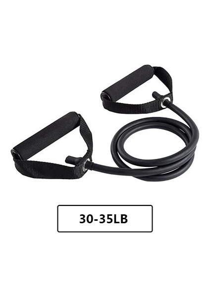 Siyah Stil Fitness Direnç Bantları Spor Salonu Spor Bandı Egzersiz Elastik Bantlar Genişletici Çekme Halatı Tüpleri Ev Yoga Pilates Için Egzersiz Ekipmanları (Yurt Dışından)