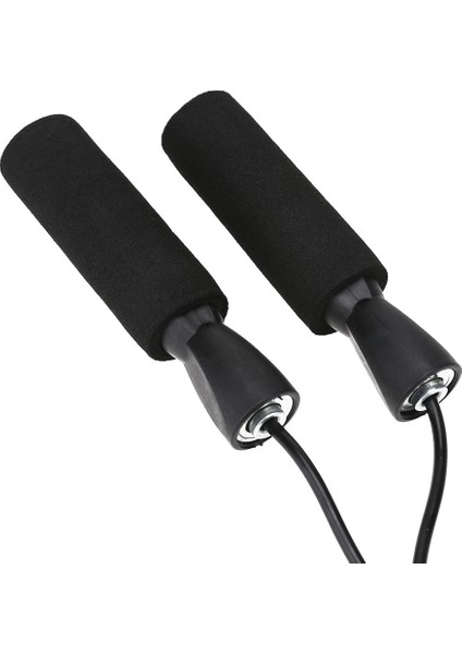 Mavi Stil Ayarlanabilir Uzunluk Ip Atlama Ipi Sünger Kolu Taşınabilir Kaybetmek Ağırlık Eğitimi Fitness Kardiyo Rulman Pvc Atlama Ipi (Yurt Dışından)