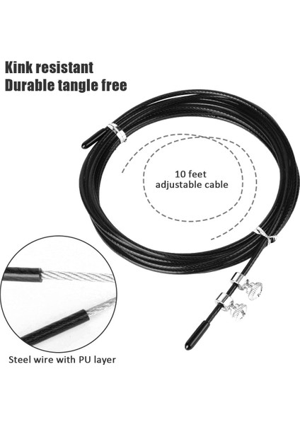 Mor Halat 2 Adet Tarzı Rulman Atlama Ipi Egzersiz Fitness Egzersiz Işık Ip Atlama Ipleri Metal Hız Crossfit Spor Salonu Mma Eğitimi Çocuk Ekipmanları (Yurt Dışından) fırsatları