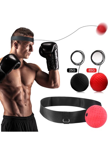 1 Kırmızı ve 1 Siyah Stil Boks Refleks Hız Yumruk Topu Mma Sanda Yükseltme Reaksiyonu El Göz Eğitimi Spor Salonu Muay Thai Fitness Egzersiz Kutusu Aksesuarları (Yurt Dışından) modelleri