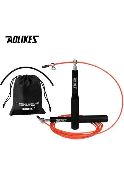 3203 Siyah Turuncu Tarzı Profesyonel Kipping Halat Crossfit Hız Atlama Ipi Fitness Için Taşıma Çantası Yedek Kablo ile Egzersiz Atlama Eğitimi (Yurt Dışından)