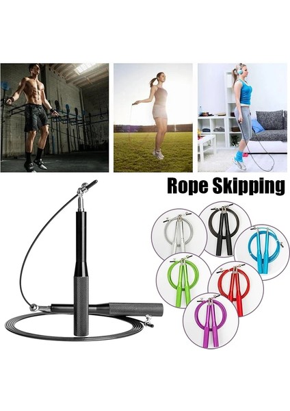 Mavi Stil Hız Atlama Ipi Crossfit Ayarlanabilir Atlama Ipi Hız Rulman Eğitim Ev Spor Salonu Egzersiz Ekipmanları Spor Fitness Malzemeleri (Yurt Dışından) fırsatları