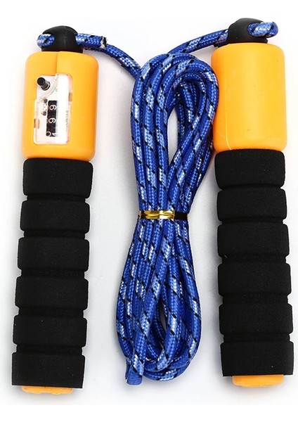 Sarı Stil 3 Metre Ayarlanabilir Crossfit Egzersiz Hızlı Hız Sayma Atlama Atlama Ipi Atlama Tel Kalori Spor Salonu Spor Fitness Aksesuarları Sıcak (Yurt Dışından) indirimleri