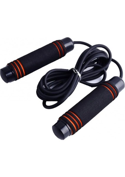 Sarı Stil Kauçuk Saplı Atlama Ipi Ayarlanabilir Vücut Geliştirme Egzersiz Fitness Aleti (Yurt Dışından)