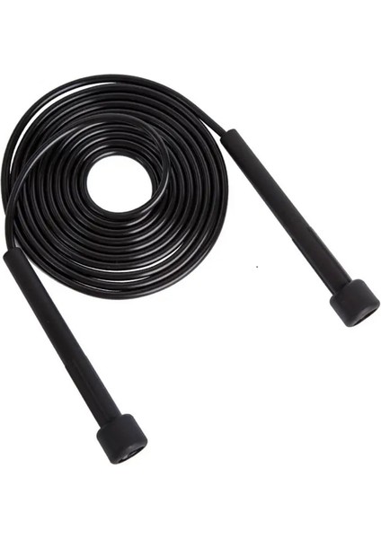 Siyah Stil Unisex Spor Atlama Ipi Çocuk Öğrenci Profesyonel Sınıf Atlama Ipi Kaymaz Kalem Pvc Açık Spor Için Atlama Ipi (Yurt Dışından)