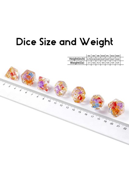 Stili Temizle Zindanlar ve Ejderhalar Için Organze Çantalı Olyhedral Reçine Zar Seti Dnd Rol Yapma Oyunları ve Masa Oyunu (Yurt Dışından) indirimleri