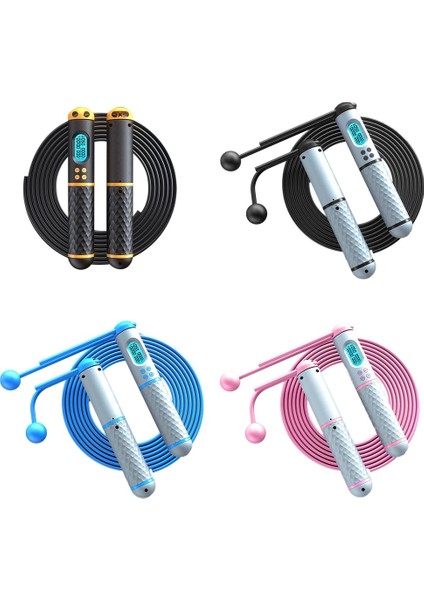 Siyah ve Sarı Stil Elektronik Dijital Atlama Ipi Atlama Ipi Hız Ipi Mma Boks Atlama Eğitimi Kaybetmek Kilo Fitness Ev Spor Salonu Erkekler Kadınlar (Yurt Dışından) modelleri