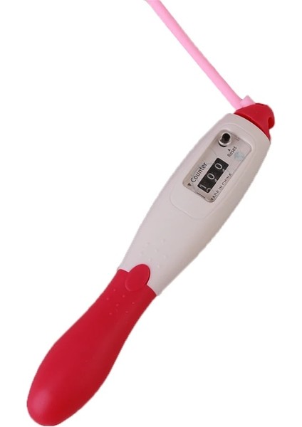 Kırmızı Stil Sayaç Profesyonel Fitness Ekipmanları ile Atlama Ipleri Ayarlanabilir Hız Sayma Atlama Ip Atlama Ipi Spor Fitness Aksesuarları (Yurt Dışından)