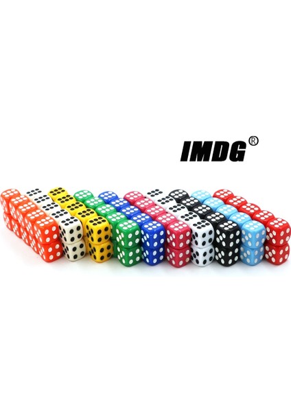 Sarı Stil Ack Akrilik Zar Oyunu Zar Aksesuarları #14 Yuvarlak Köşe Renkli Nokta Zar Içme (Yurt Dışından) modelleri