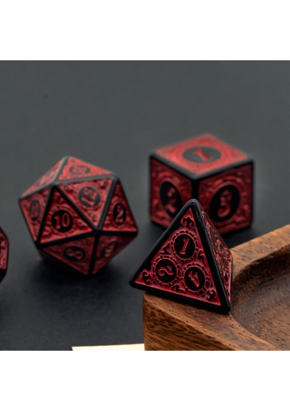 Mavi Stil Rune Penceresi Kafes Dnd Zar Seti D4~D20 Warhammer Dungeons And Dragons Için Çokyüzlü Zar Rol Yapma Masa Oyunu ​mtg Rpg D&d (Yurt Dışından)