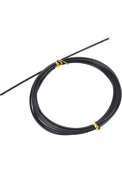 Siyah Stil Crossfit Değiştirilebilir Tel Kablo Hız Atlama Ipleri Ip Atlama Ipi (Yurt Dışından)
