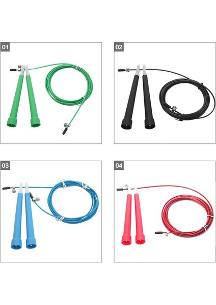 Kırmızı Stil Hızlı Atlama Ipi Aerobik Kas Çelik Tel Ip Atlama Ipleri Crossfit Fitnesss Boks Ekipmanları Egzersiz Egzersizi Mma Eğitimi (Yurt Dışından) modelleri