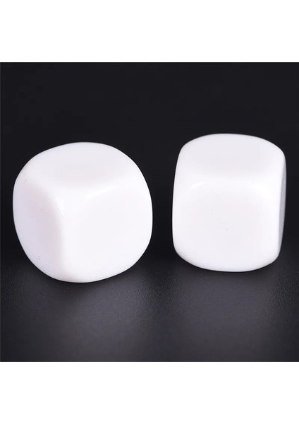 Beyaz Parti Oyun Zar Standart Altı Taraflı Yuvarlak Köşe Doğum Günü Partileri Için Kalıp Rpg Diğer Oyun Aksesuarları (Yurt Dışından) modelleri