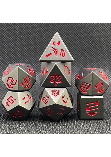 Beyaz Stil 7 Parça Metal Dnd Zar Rol Yapma Zar For Dungeons And Dragons Rpg Games & Pathfinder Metal Zar Seti (Yurt Dışından) indirimleri