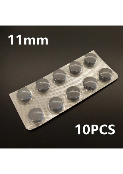 11MM 10 Adet Tarzı mm Havuz Cue Ipuçları Çap M Sertlik Bilardo Snooker Cue Ipuçları Li Aksesuarlar (Yurt Dışından)