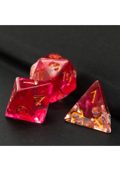 Mürekkep Yeşili Sarı Stil Poludie Yeni Saydam Reçine Dnd Zar Seti D4~D20 Dungeons And Dragons Için Çokyüzlü Zar Rol Yapma Masa Oyunu Mtg Rpg D&d (Yurt Dışından)