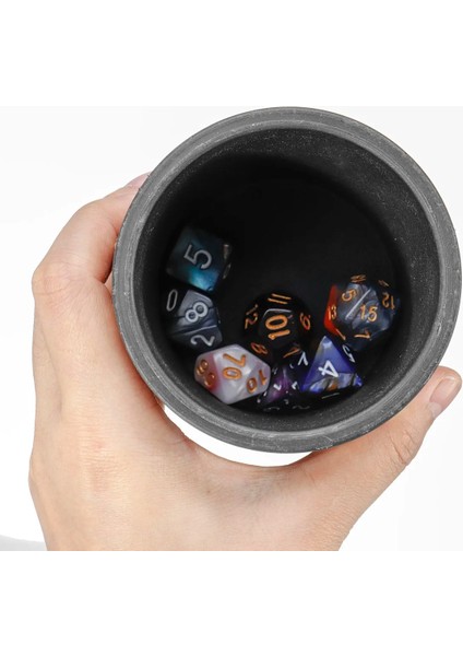 J Çok Renkli Stil 7 Adet Zar Seti Çokyüzlü Karışık Renkli Zar Rpg Rol Oynayan Oyun Masa Oyunu Zar Seti + Saklama Çantası (Yurt Dışından) fırsatları