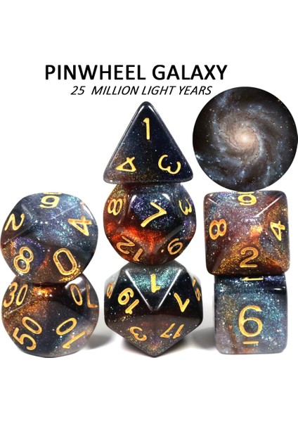 Kelebek Girdap - B Tarzı Çanta Kutulu Kozmik Galaksi Konsept Zar Rol Oynama Oyun Masası Aksesuarları 8 Tema Noel Hediyesi Boardgame (Yurt Dışından) indirimleri
