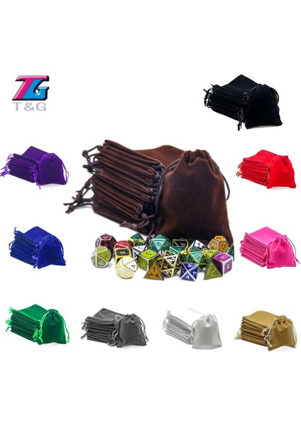 B04 Stili Zar Torbası Çift Katmanlıtakı Ambalaj Kadife Ipli Torbalar Hediye Için 5 Tipi 21 Renkler Masa Oyunu (Yurt Dışından) modelleri