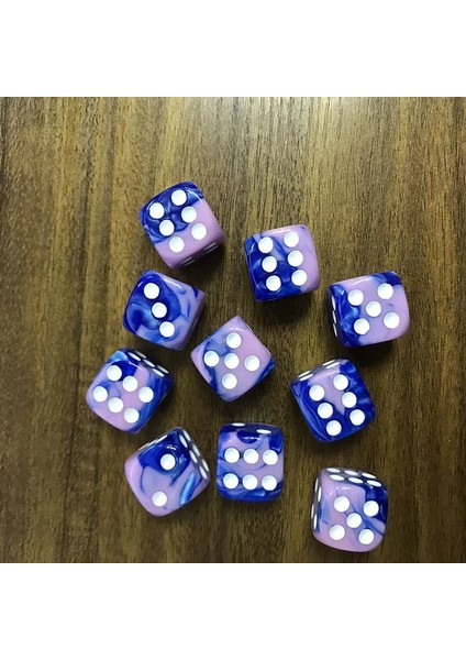 No.2 Tarzı Et Iki Renk Zar Yapboz Tahta Oyunu Aksesuarı Childreded Noktası Zar Komik Oyun Göndermek 16MM (Yurt Dışından) fırsatları