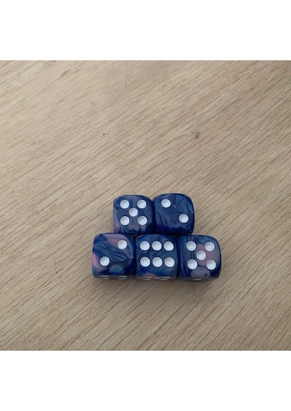 No.10 Tarzı Et Iki Renk Zar Yapboz Tahta Oyunu Aksesuarı Childreded Noktası Zar Komik Oyun Göndermek 16MM (Yurt Dışından)