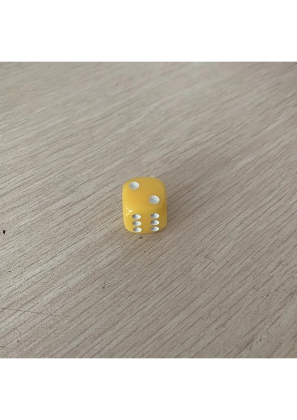 Sarı Stil Lot Zar Seti 10 Renk Clubpartyaile Oyunları Için Yüksek Li Katı Akrilik Zar (Yurt Dışından)