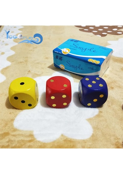 SZ-0003-2 Stilleri Ack 5 cm Büyük Ahşap Yuvarlak Oyun Zar Çocuk Aydınlanma Bilişsel Sahne Elek Eğitim Masif Ahşap Zar Oyuncaklar (Yurt Dışından) modelleri