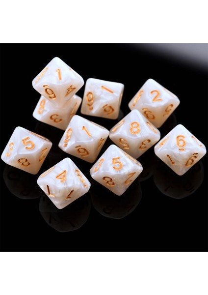 A7 Stili World Of Darkness L5R Game Için 10 D10 Zar Seti (Yurt Dışından) fırsatları